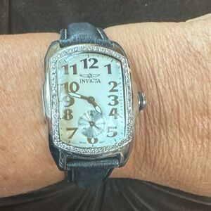 Invicta Silver and Black Smartwatch